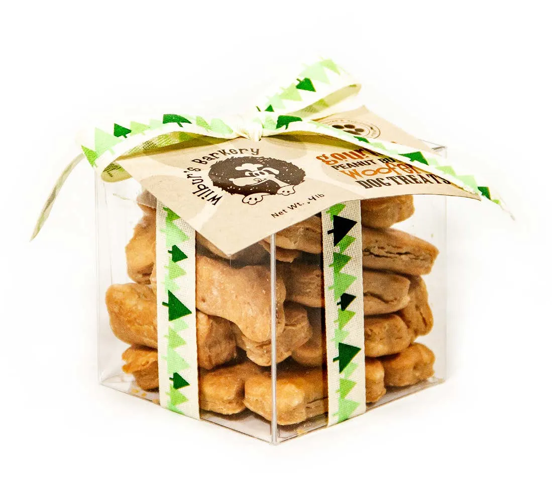 Peanut Butter Dog Treat Gift Box — All-Natural