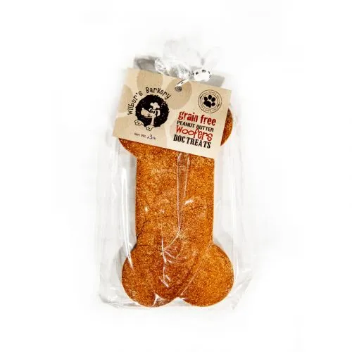Grain Free Peanut Butter X-Large Woofer — All-Natural Dog Treat