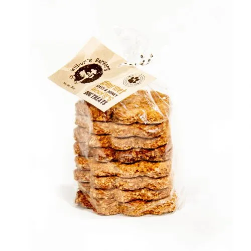 Oats and Honey Paw 8-stack — All-Natural Dog Treat