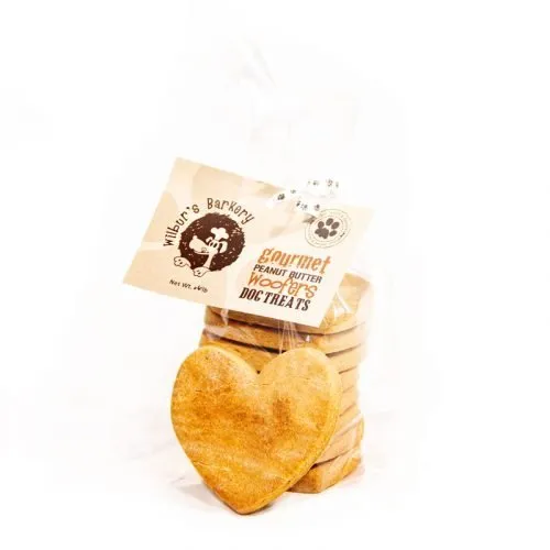 Peanut Butter Heart 8-Stack — All-Natural Dog Treat